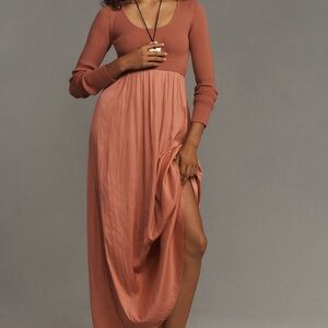 Anthropologie Thea Twofer Sweater Dress Size M